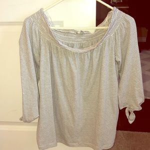 Lucky Brand off the shoulder blouse